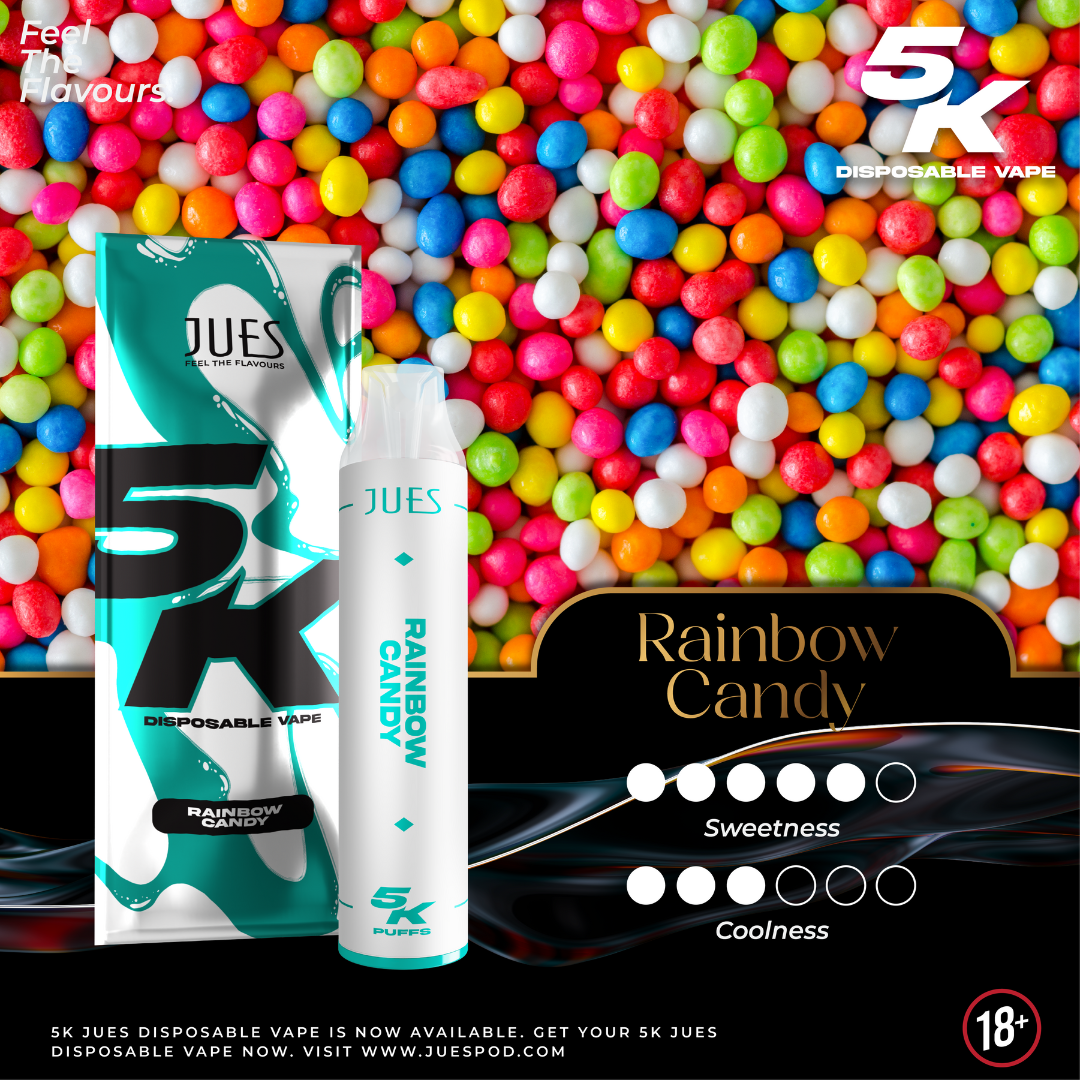 JUES 5k Disposable vape - Rainbow Candy