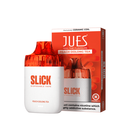 JUES SLICK 6,000 PUFFS | PEACH OOLONG TEA